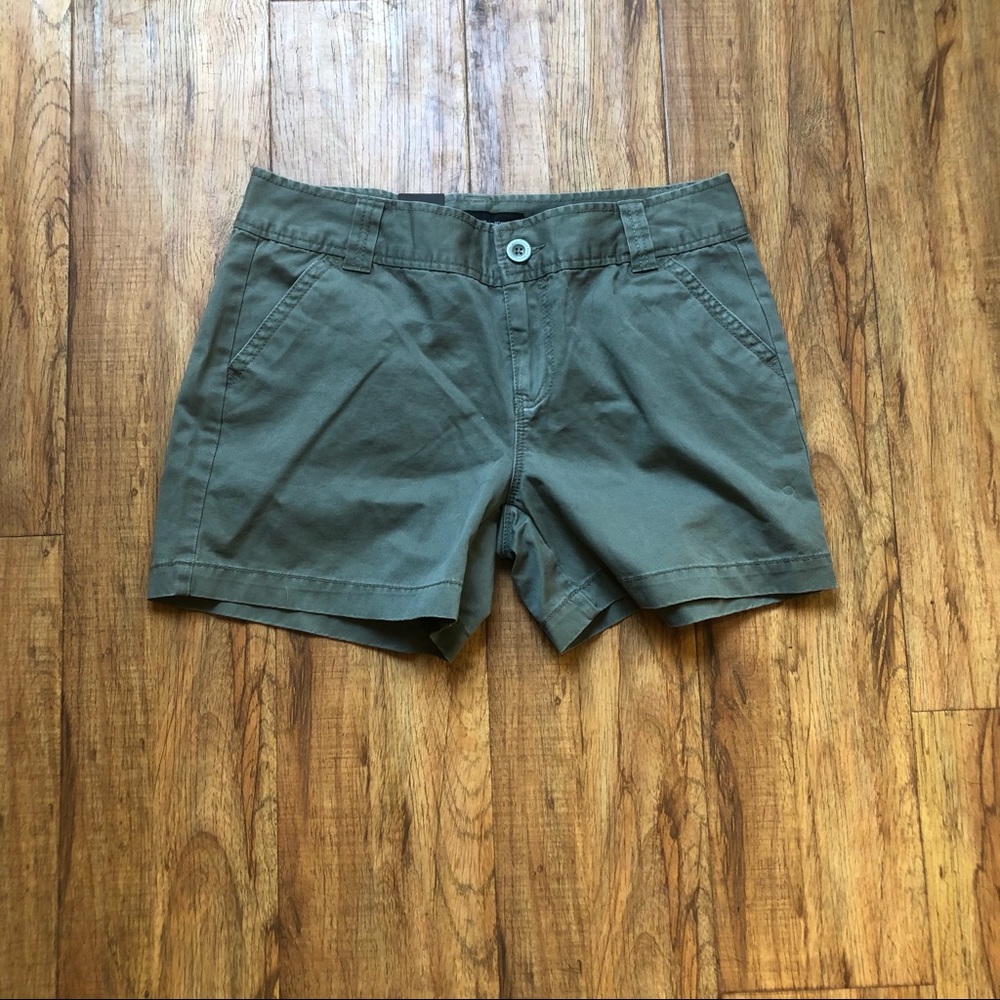Calvin Klein Jeans New Womens Green Shorts Sz 10